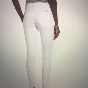 Hudson Jeans nico ankle super skinny jeans -white
